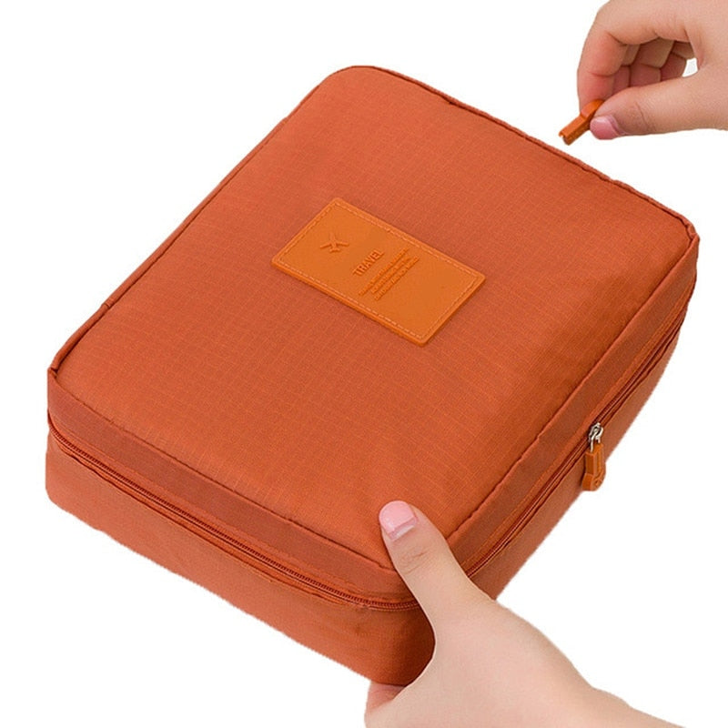 New Waterproof Wash Bag Cosmetic Bag Fashion Multi-function Oxford Travel Storage Makeup Bag