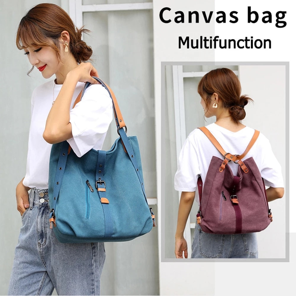 Crossbody Bags for Women Quality Canvas Luxury Ladies Handbags Woman Bags Designer Female Shoulder Messenger Bag Bolsos Mujer