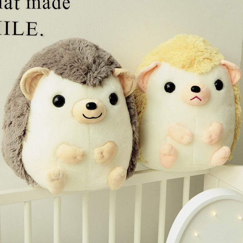 Cute cartoon plush hedgehog doll soft cotton plush kawaii hedgehog plush toy baby night birthday gift for kids