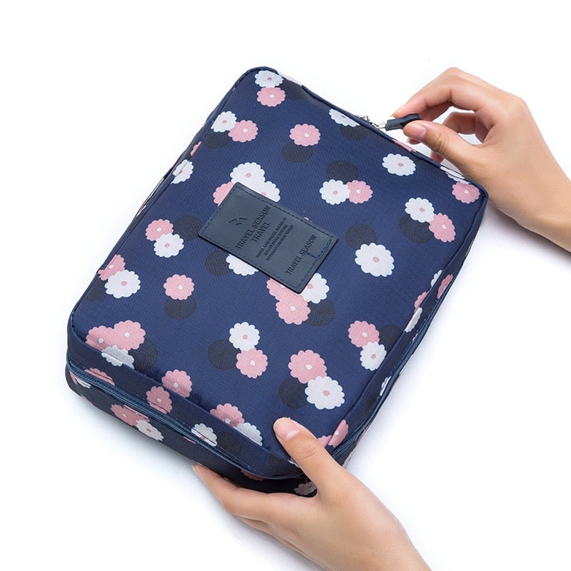 New Waterproof Wash Bag Cosmetic Bag Fashion Multi-function Oxford Travel Storage Makeup Bag