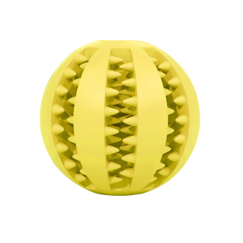 Dog Toys Stretch Rubber Leaking Ball Funny Interactive Pet Tooth Cleaning Balls Bite Resistant Chew Toys 5cm/6cm/7cm/9cm/11cm