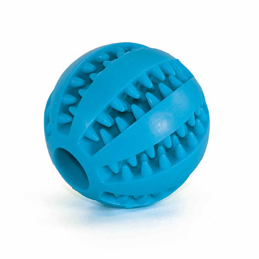 Dog Toys Stretch Rubber Leaking Ball Funny Interactive Pet Tooth Cleaning Balls Bite Resistant Chew Toys 5cm/6cm/7cm/9cm/11cm