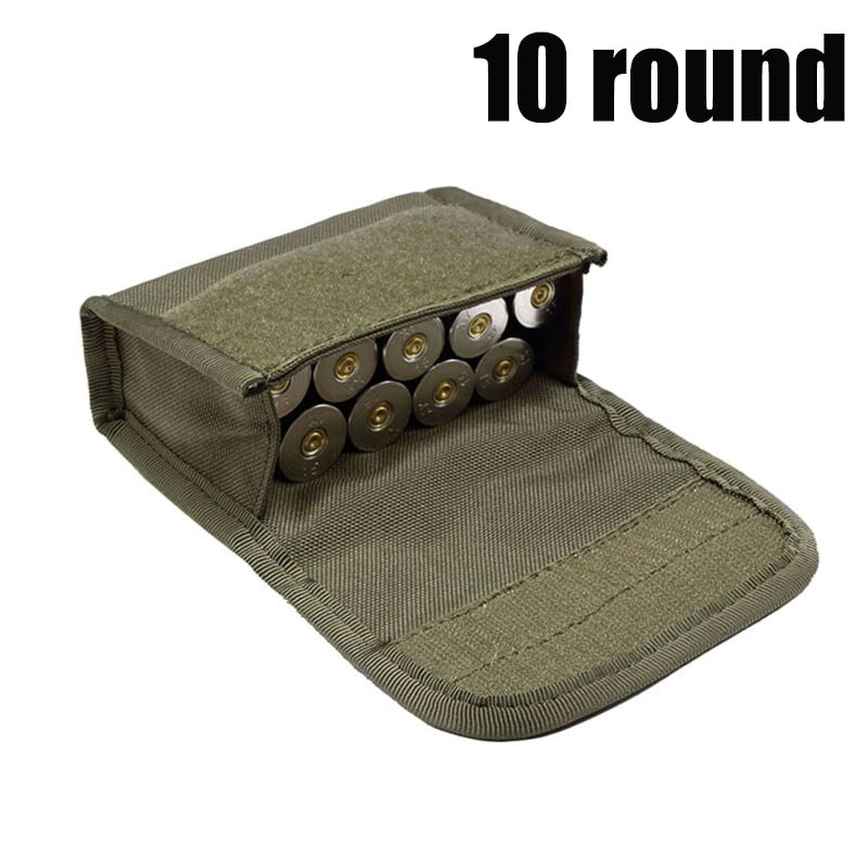 Outdoor Hunting Tactical Bags Molle 25 Round 12GA 12 Gauge Ammo Shells Reload Magazine Pouches Bag