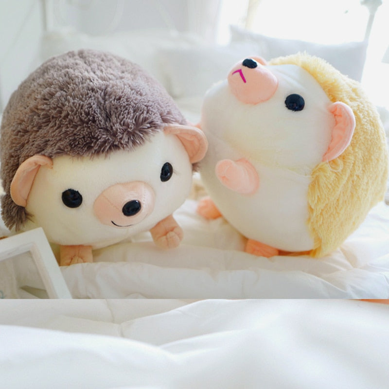 Cute cartoon plush hedgehog doll soft cotton plush kawaii hedgehog plush toy baby night birthday gift for kids