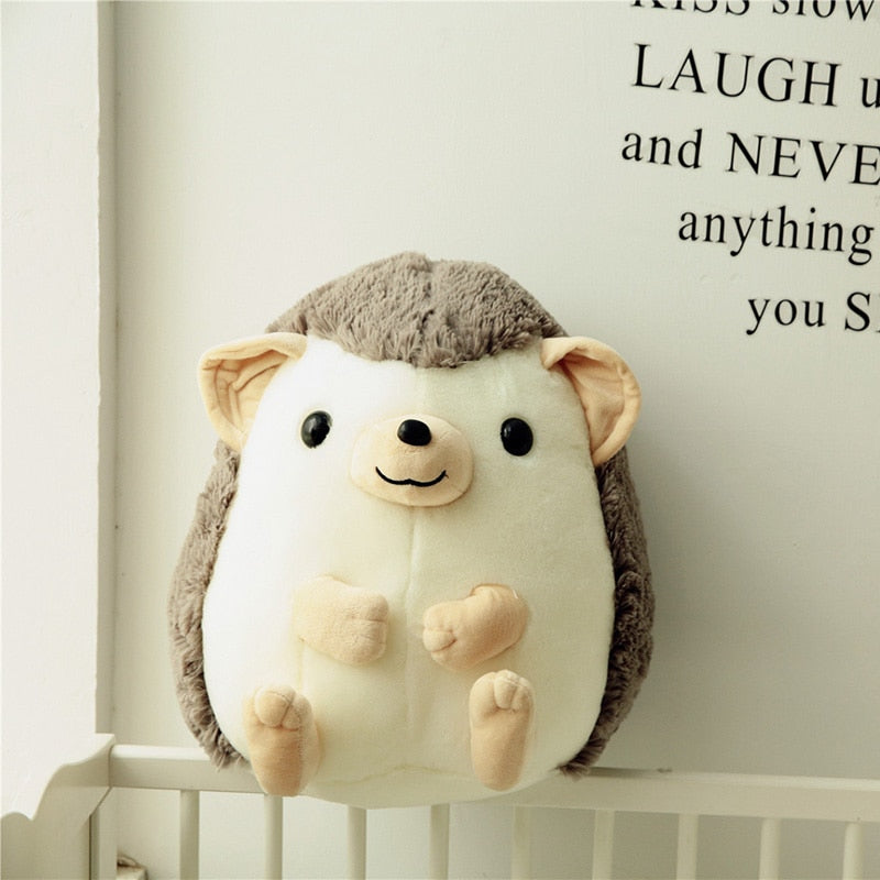 Cute cartoon plush hedgehog doll soft cotton plush kawaii hedgehog plush toy baby night birthday gift for kids