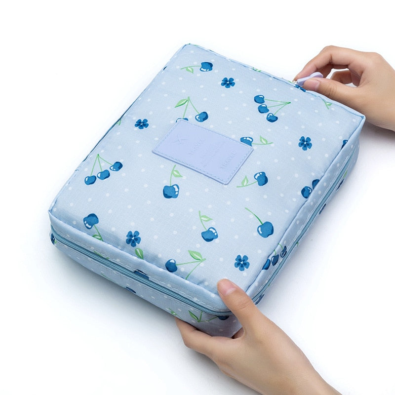 New Waterproof Wash Bag Cosmetic Bag Fashion Multi-function Oxford Travel Storage Makeup Bag