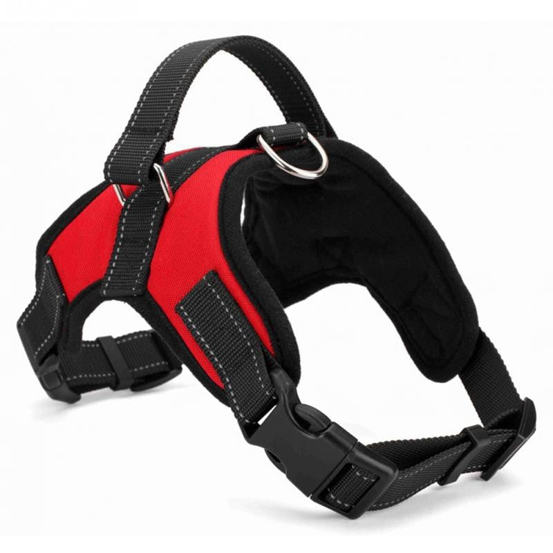 Big Heavy Duty Dog Pet Harness Collar Adjustable Padded Extra Big Large Medium Small Dog Harnesses vest Husky Dogs Supplies