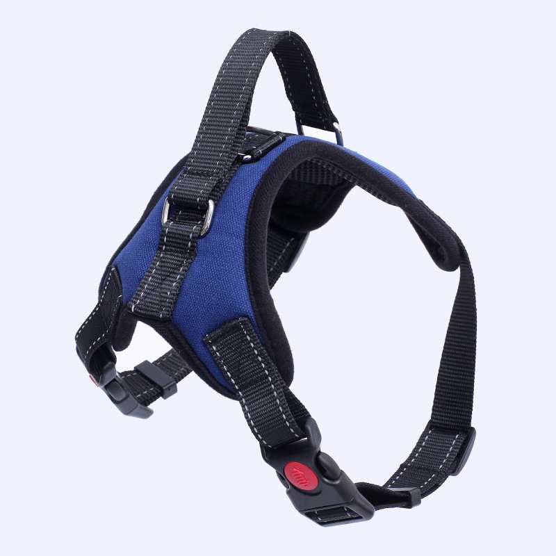 Big Heavy Duty Dog Pet Harness Collar Adjustable Padded Extra Big Large Medium Small Dog Harnesses vest Husky Dogs Supplies