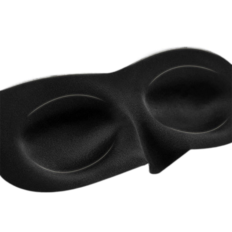 3D Sleep Mask Natural Sleeping Eye Mask Eyeshade Cover Shade Eye Patch Women Men Soft Portable Blindfold Travel Eyepatch 1Pcs