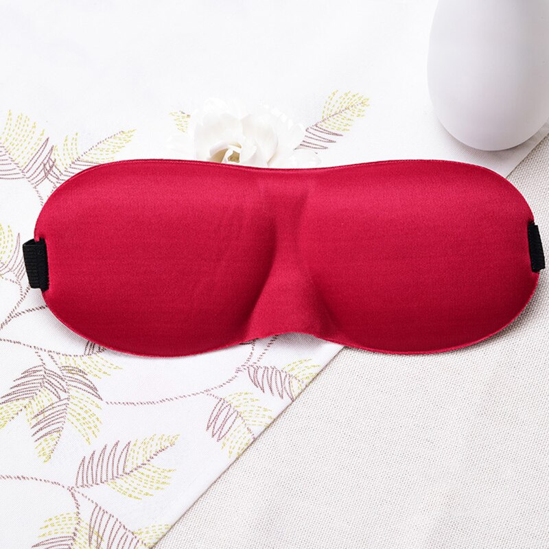 3D Sleep Mask Natural Sleeping Eye Mask Eyeshade Cover Shade Eye Patch Women Men Soft Portable Blindfold Travel Eyepatch 1Pcs