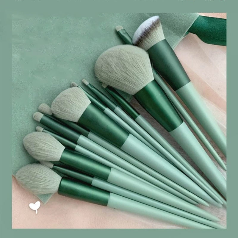 8-13 Pcs Soft Face Makeup Brushes Set Foundation Blush Powder Eye Shadow Highlighter Blending Make Up Cosmetic Brush Beauty Tool