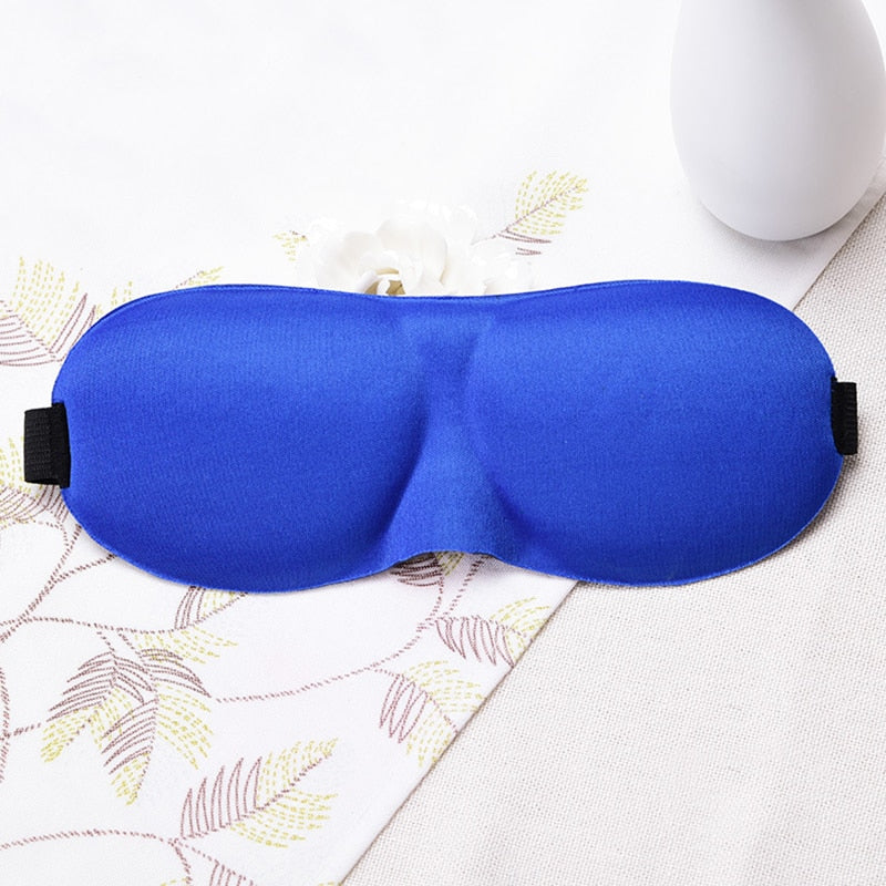 3D Sleep Mask Natural Sleeping Eye Mask Eyeshade Cover Shade Eye Patch Women Men Soft Portable Blindfold Travel Eyepatch 1Pcs