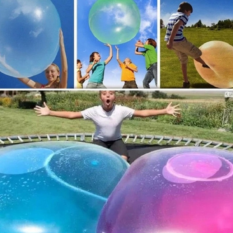 Children's Outdoor Soft Inflatable Water-filled Bubble Ball Toys Party Games Toy Fun Reusable Water Balloons Party Game Spree