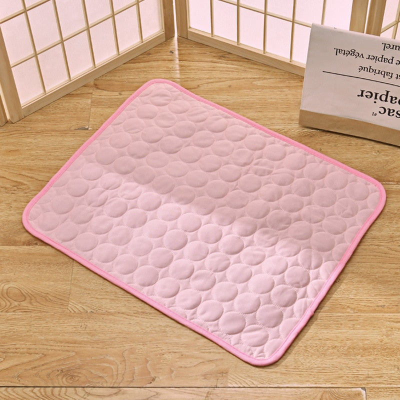 Dog Cooling Mat Summer Pad Pet Mat Bed for Dogs Cat Blanket Sofa Breathable Summer Washable Pet Supplies Accessories