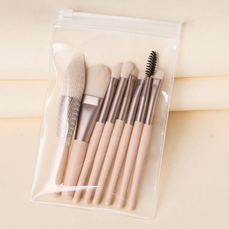 8-13 Pcs Soft Face Makeup Brushes Set Foundation Blush Powder Eye Shadow Highlighter Blending Make Up Cosmetic Brush Beauty Tool