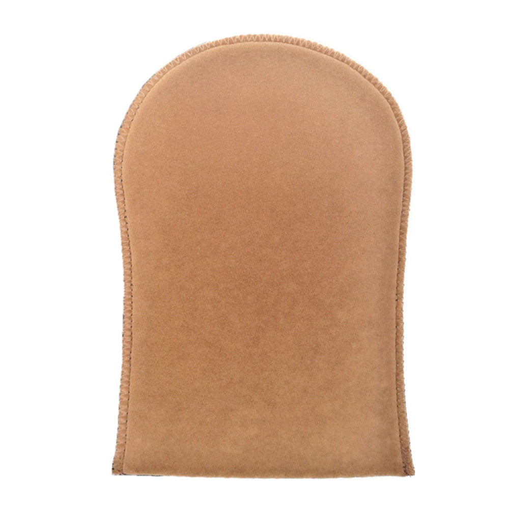 Self Tanning Mitt Glove Reusable Body Face Bath Cleaning tools Back Tan Applicator Exfoliating Tan Removal Mitt