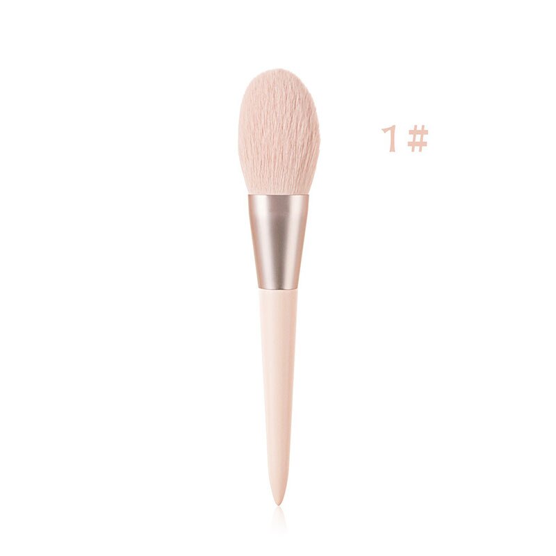 11Pcs High-quality Pink Makeup Brush Set Super Soft Foundation Brush Blush Eyeshadow Korean Cosmetic Brush Tools Wholesale