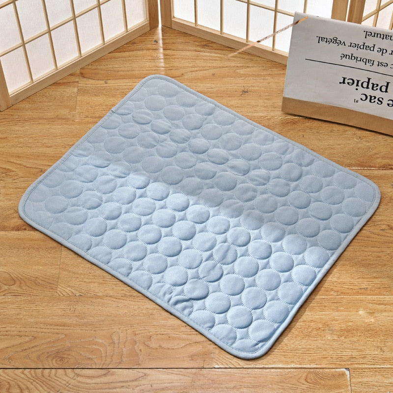 Dog Cooling Mat Summer Pad Pet Mat Bed for Dogs Cat Blanket Sofa Breathable Summer Washable Pet Supplies Accessories