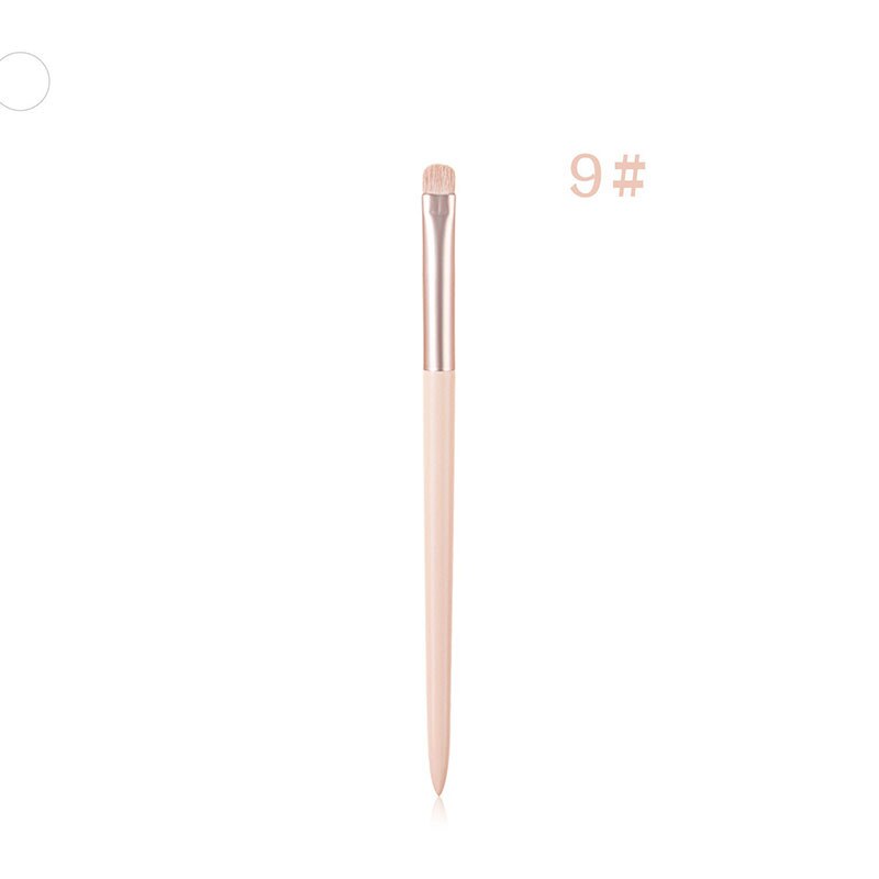 11Pcs High-quality Pink Makeup Brush Set Super Soft Foundation Brush Blush Eyeshadow Korean Cosmetic Brush Tools Wholesale