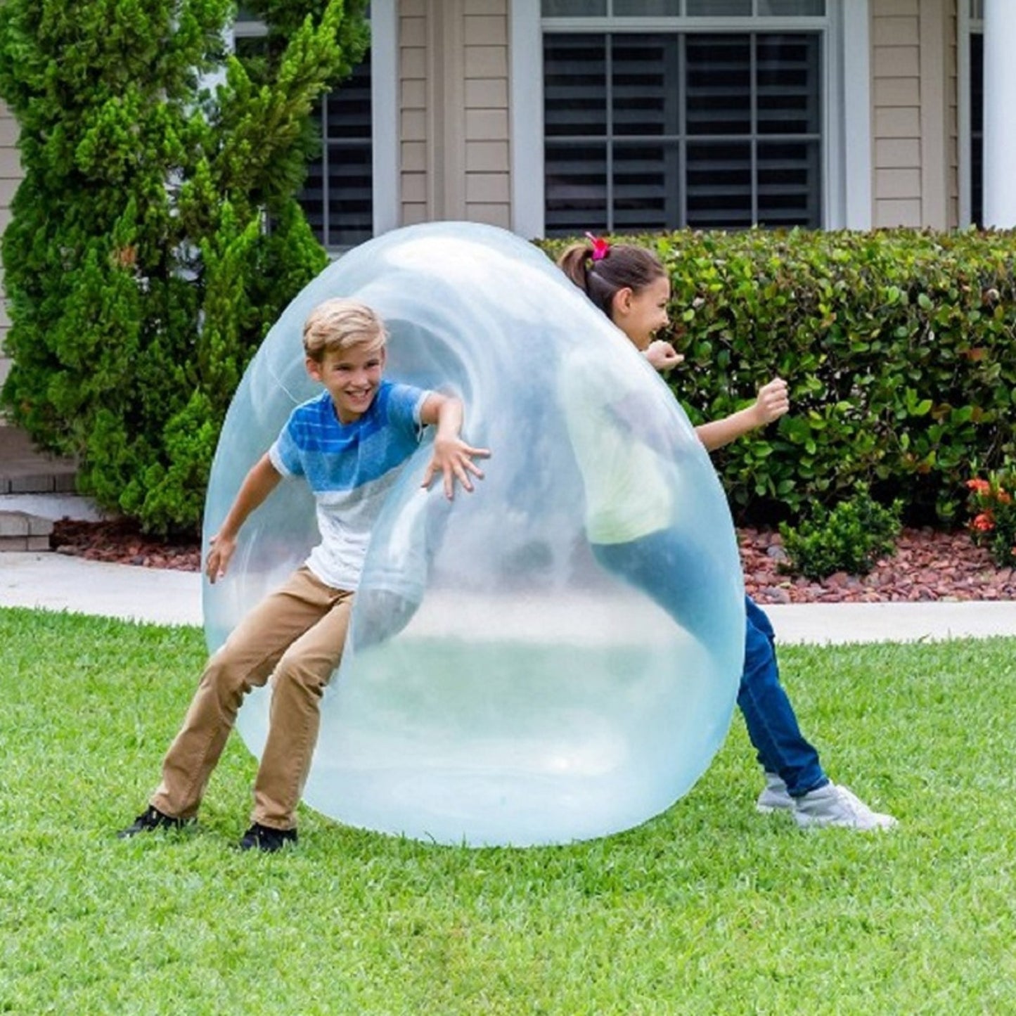 Children's Outdoor Soft Inflatable Water-filled Bubble Ball Toys Party Games Toy Fun Reusable Water Balloons Party Game Spree