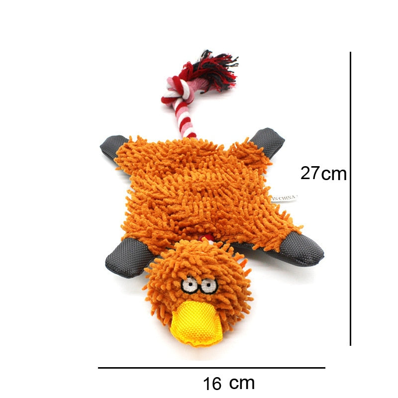 Funny Pet Toy Animals Shape Chew Toys For Dogs Squeaker Puppy Squeak Molar Dog Toy Interactive Training Dog Accessories