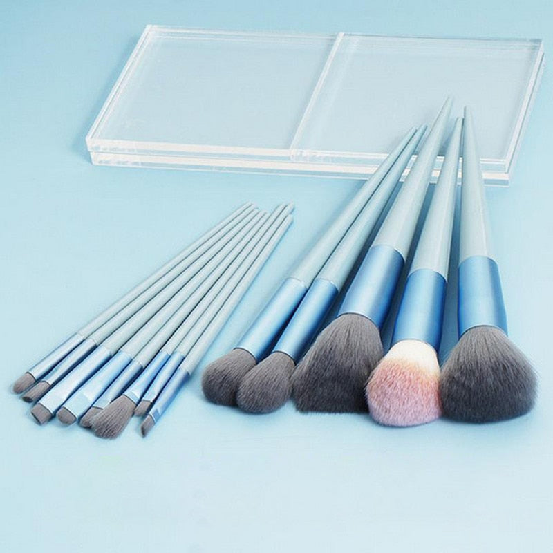 8-13 Pcs Soft Face Makeup Brushes Set Foundation Blush Powder Eye Shadow Highlighter Blending Make Up Cosmetic Brush Beauty Tool