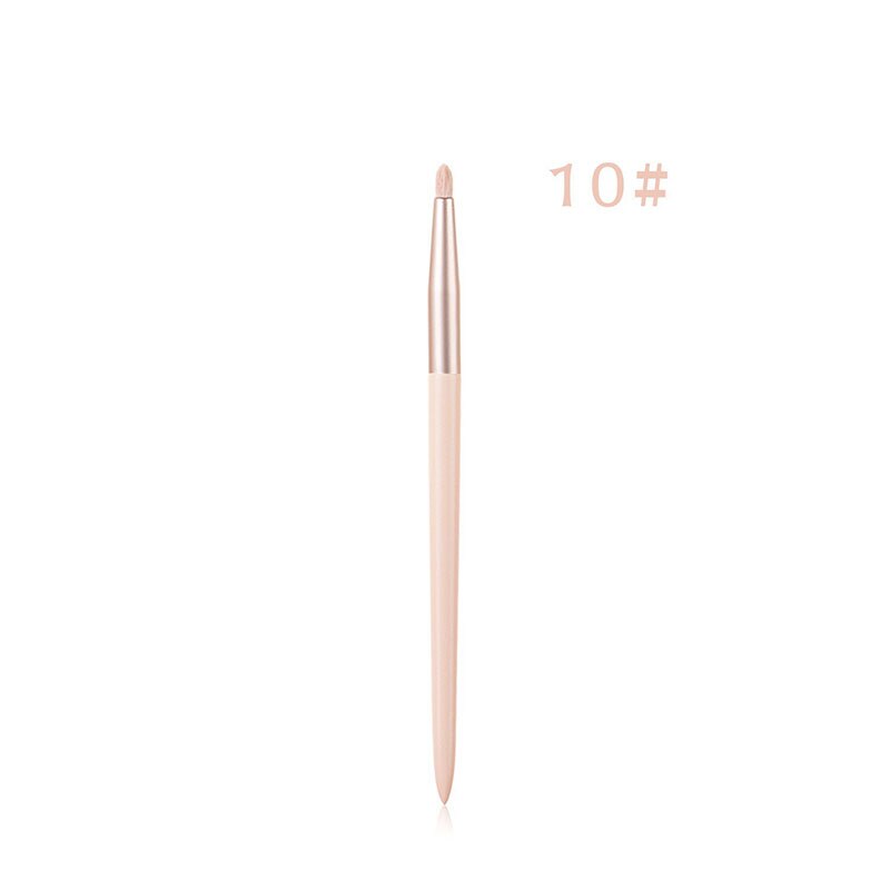 11Pcs High-quality Pink Makeup Brush Set Super Soft Foundation Brush Blush Eyeshadow Korean Cosmetic Brush Tools Wholesale