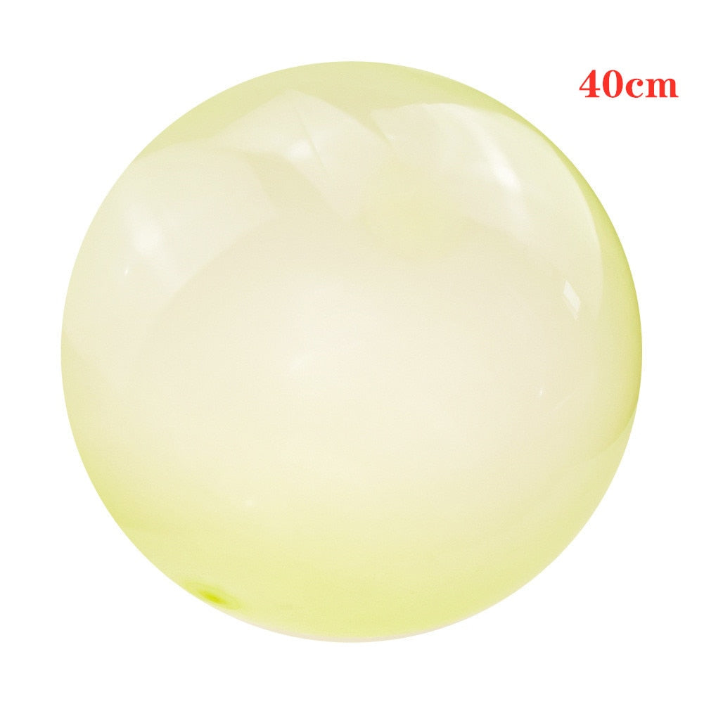 Children's Outdoor Soft Inflatable Water-filled Bubble Ball Toys Party Games Toy Fun Reusable Water Balloons Party Game Spree