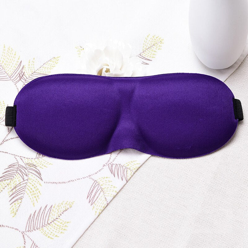 3D Sleep Mask Natural Sleeping Eye Mask Eyeshade Cover Shade Eye Patch Women Men Soft Portable Blindfold Travel Eyepatch 1Pcs