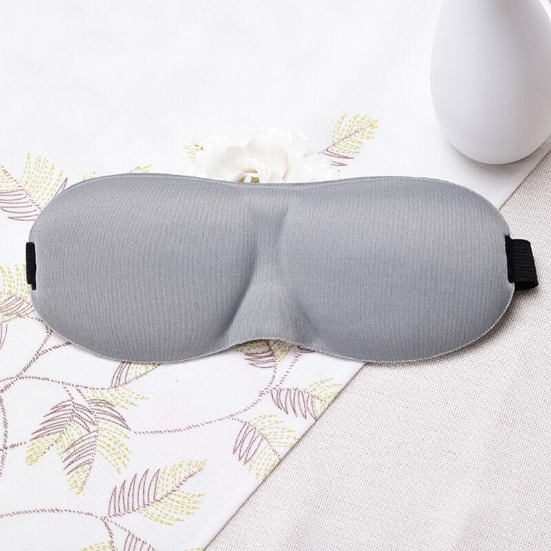 3D Sleep Mask Natural Sleeping Eye Mask Eyeshade Cover Shade Eye Patch Women Men Soft Portable Blindfold Travel Eyepatch 1Pcs