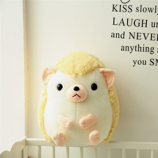 Cute cartoon plush hedgehog doll soft cotton plush kawaii hedgehog plush toy baby night birthday gift for kids