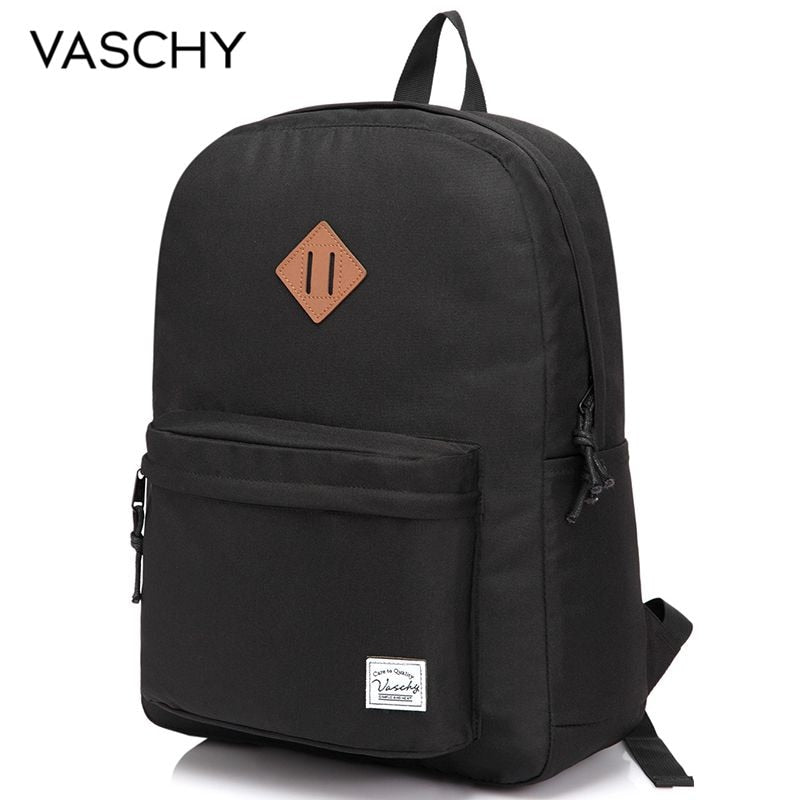 VASCHY Men Women Backpack College High Middle School Bags for Teenager Boy Girls Travel Backpacks Mochila Rucksacks