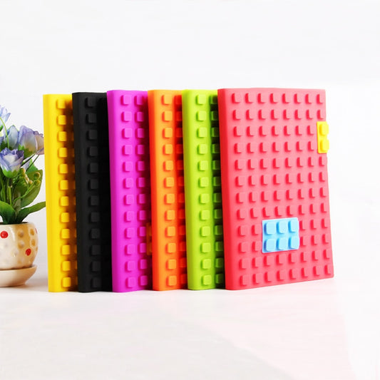 Notebook Silicone Pop Cover Note Pads Fidget Sensory Toys Mini Journal School Supplies Kids Stationery